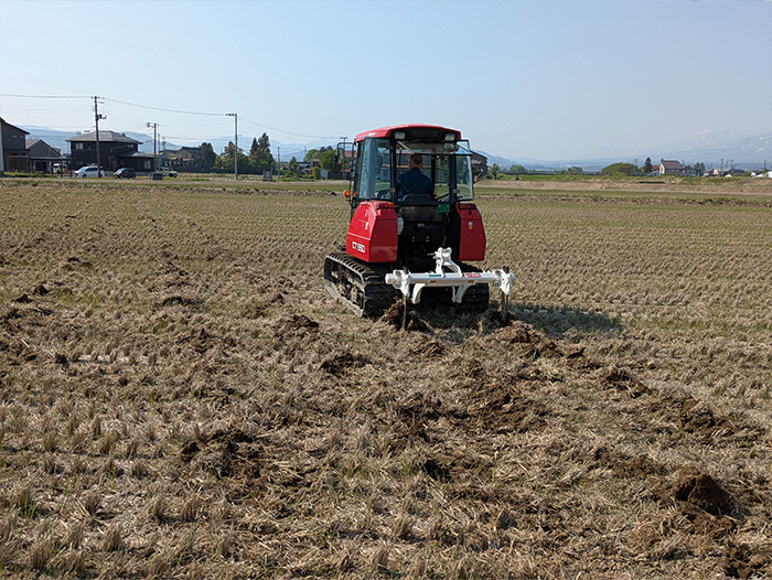 サブソイラー施工状況